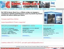 Tablet Screenshot of geombosiosas.it